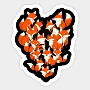 Fox Wild Whisperers Sticker